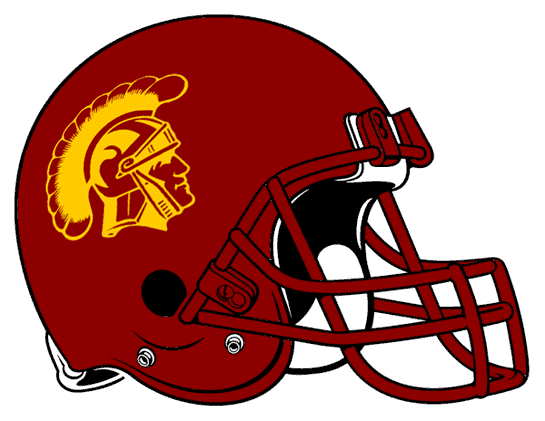 Southern California Trojans 1988-2001 Helmet Logo diy DTF decal sticker